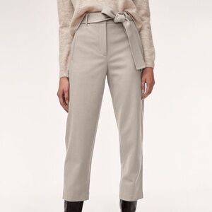 Aritzia Wilfred Front Tie Pant Jallade Crepe Pant Size 6